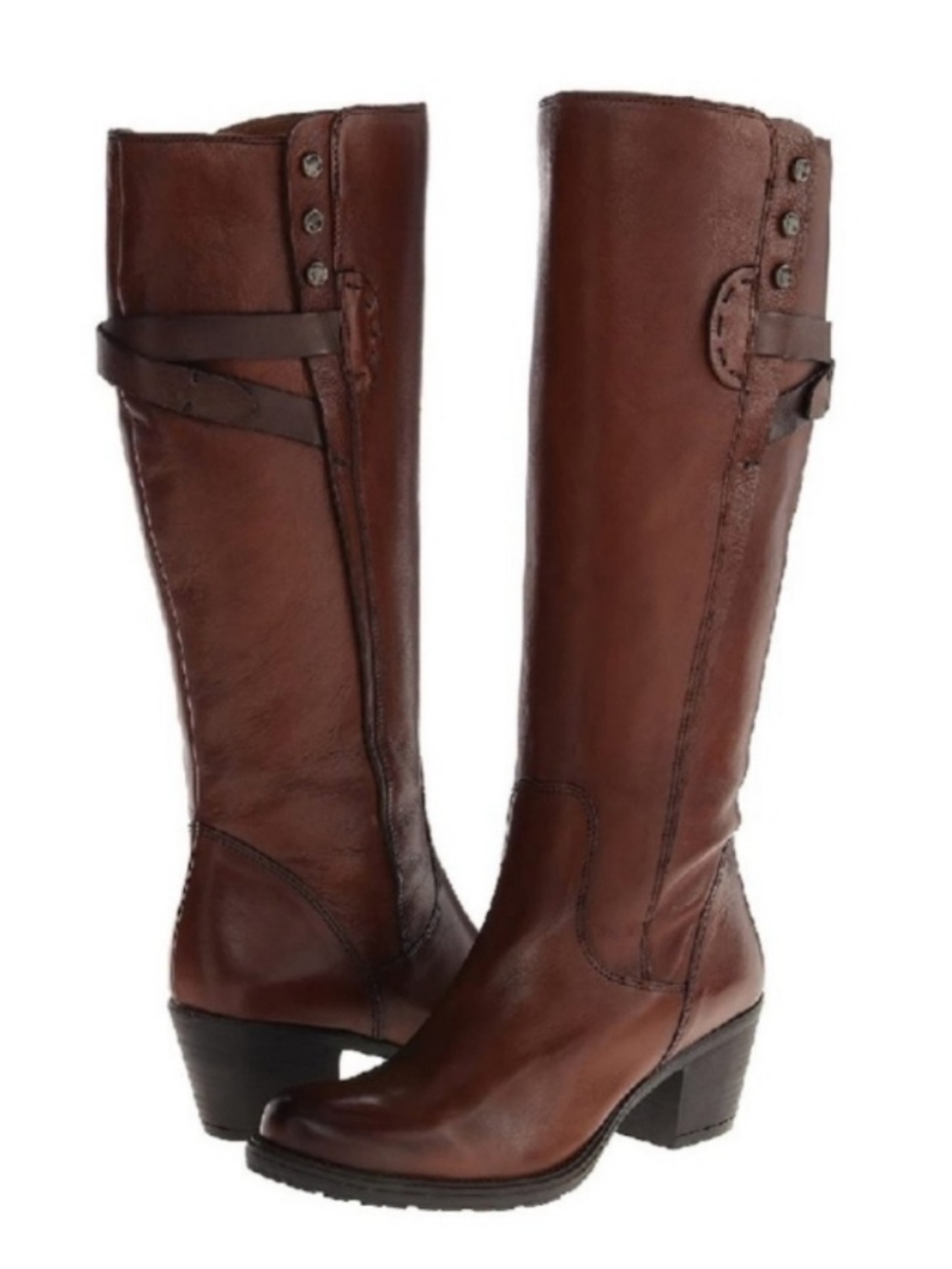Clarks Maymie Stellar Bohemian Buttery Soft Leather Western Coastal Cowgirl Boot